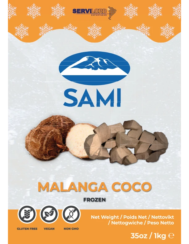 Malanga Coco congelado