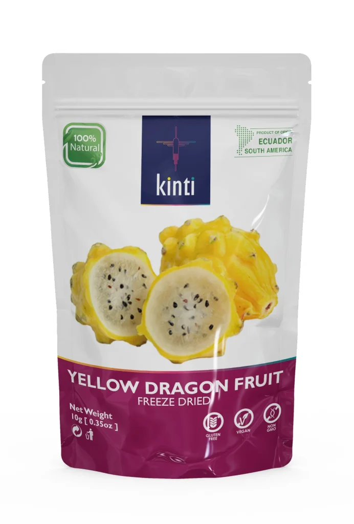 packing pitahaya amarilla